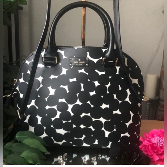 kate spade Handbags - NWOTS KATE SPADE DOME BOWLER BAG WITH CROSSBODY STRAP